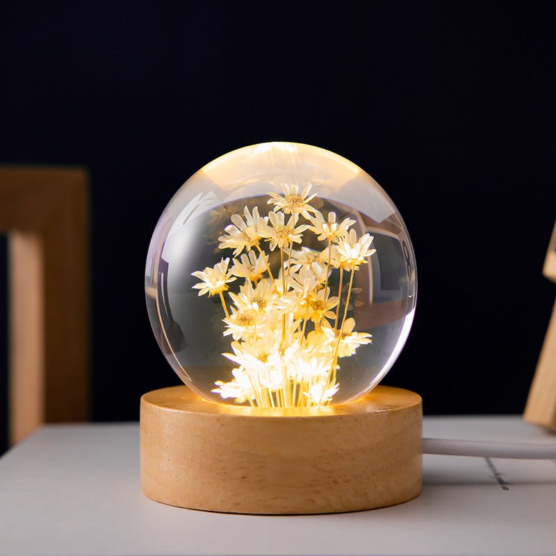 CrystalGlow Bordslampa