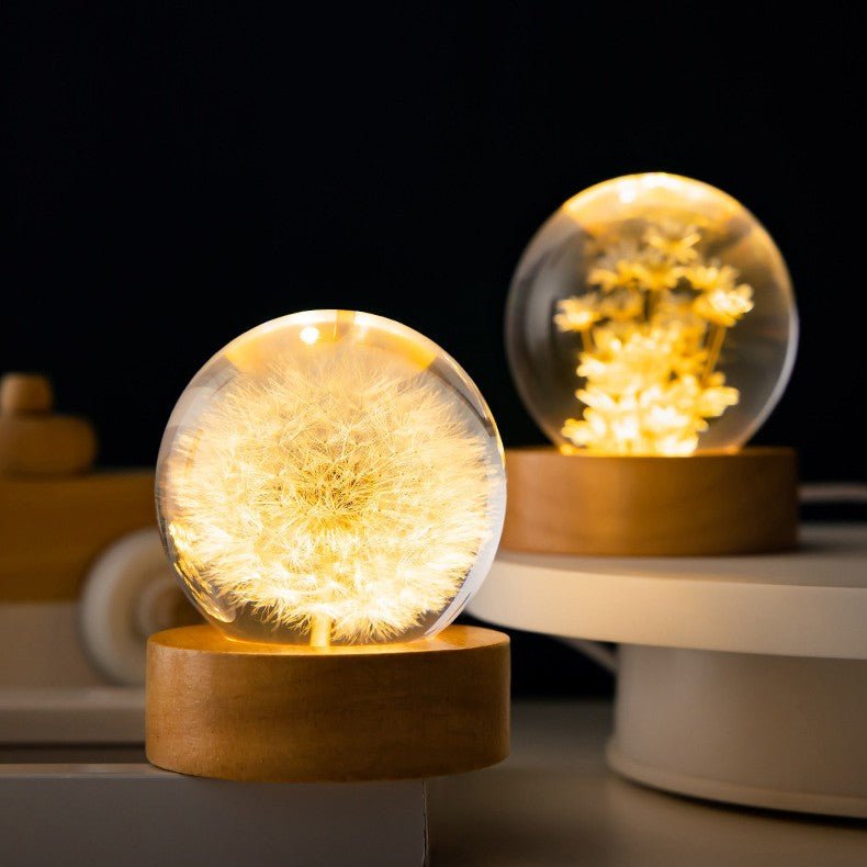 CrystalGlow Bordslampa