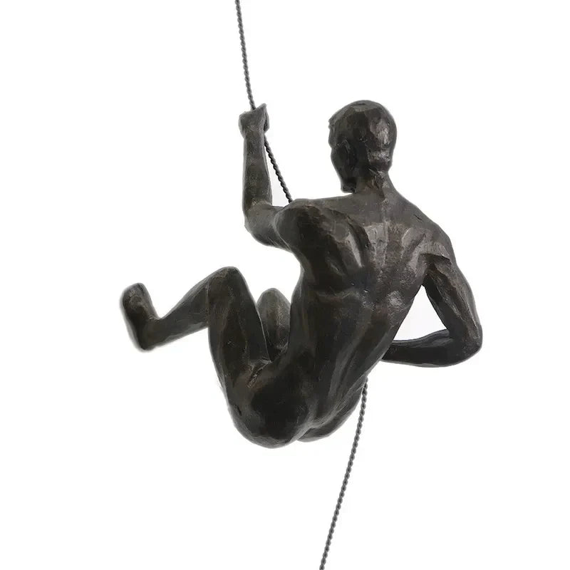AscendArt – Gravity-Defying Climbers 3D Väggkonstuppsättning