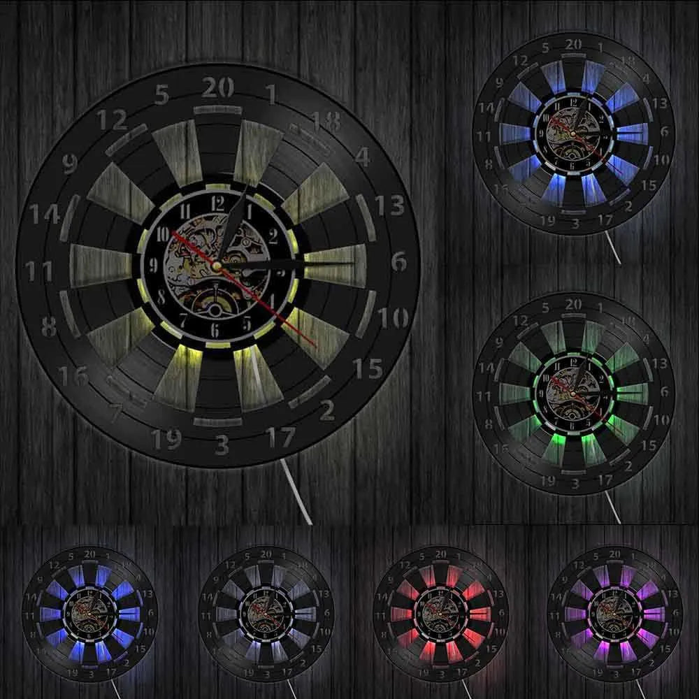DartClock – Retro väggklocka med darttema