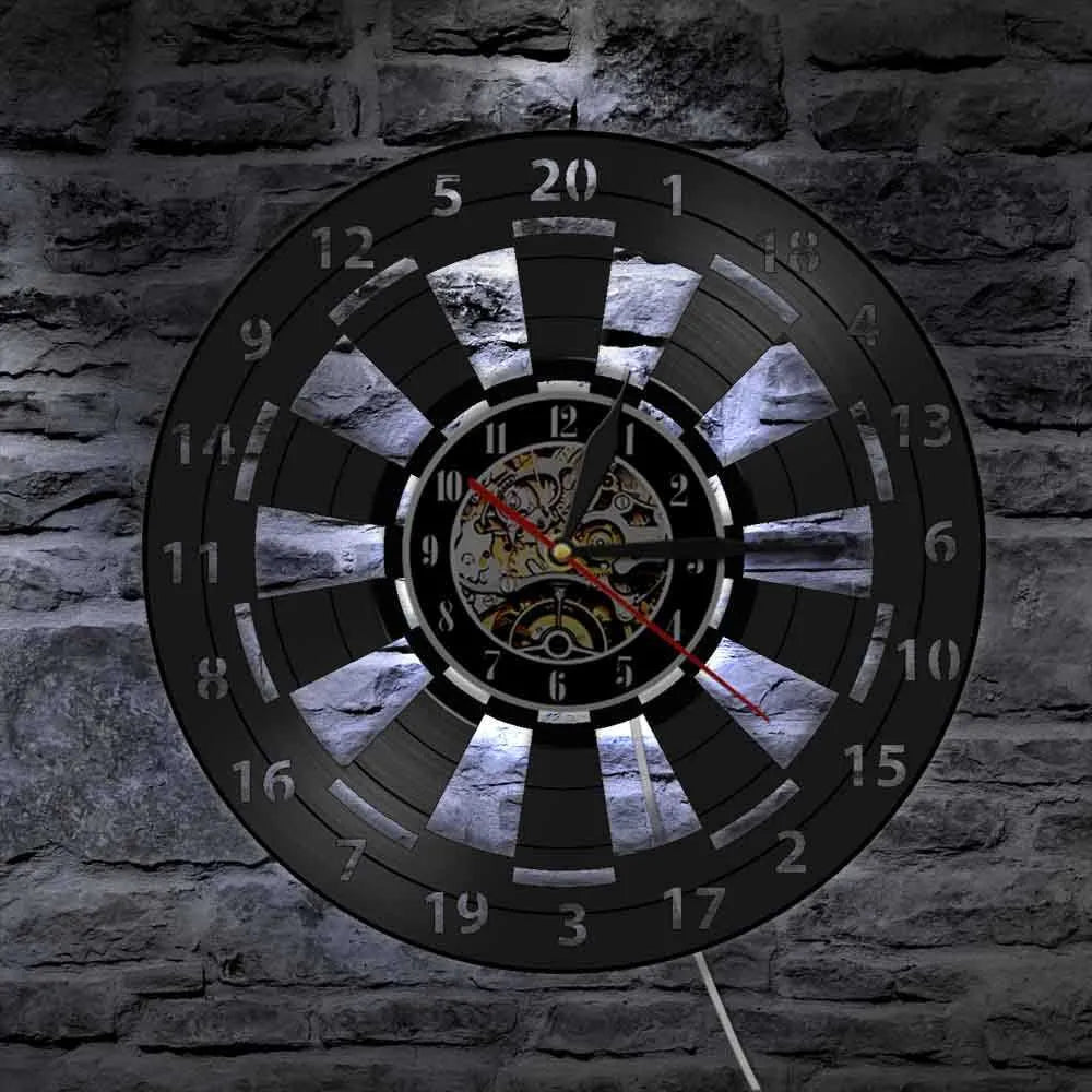 DartClock – Retro väggklocka med darttema