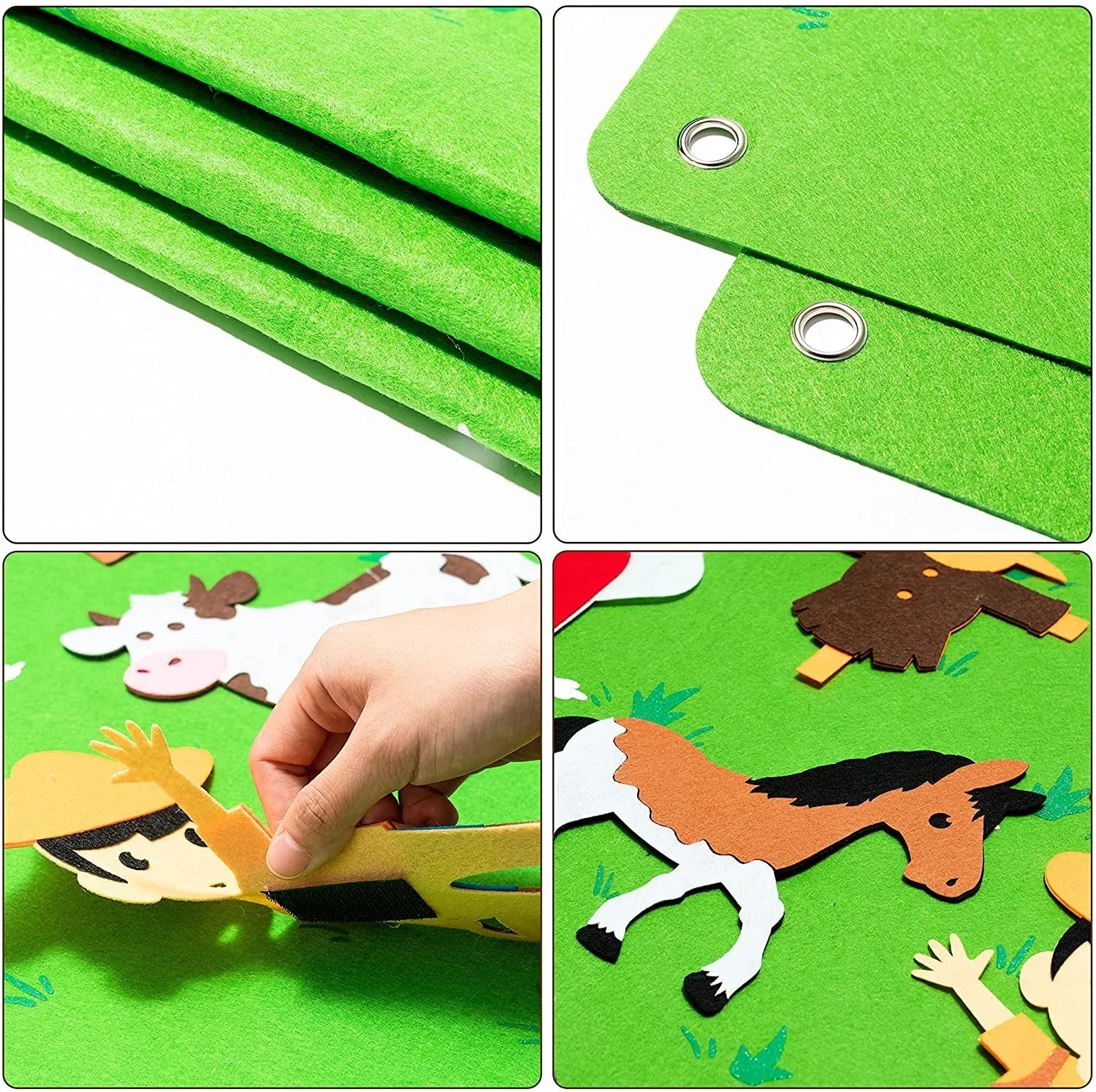 StoryPlay™ – Interaktiv Filtbräda för Barn - Kreativ Lek & Lärande