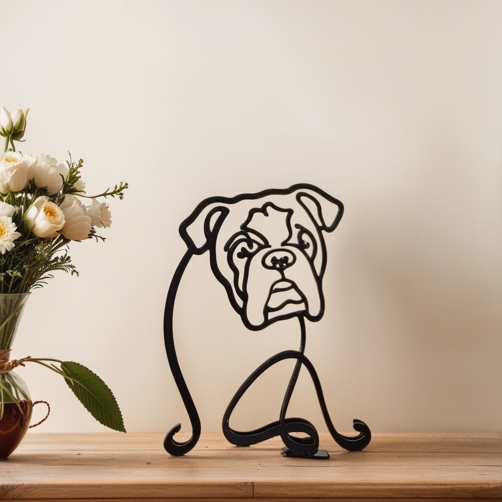 CanineArt – Abstrakta Hundstatyer med Konstnärlig Design