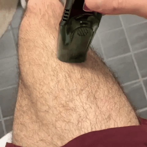 Hårtrimmer med Vakuumsug för Skägg och Kroppshår