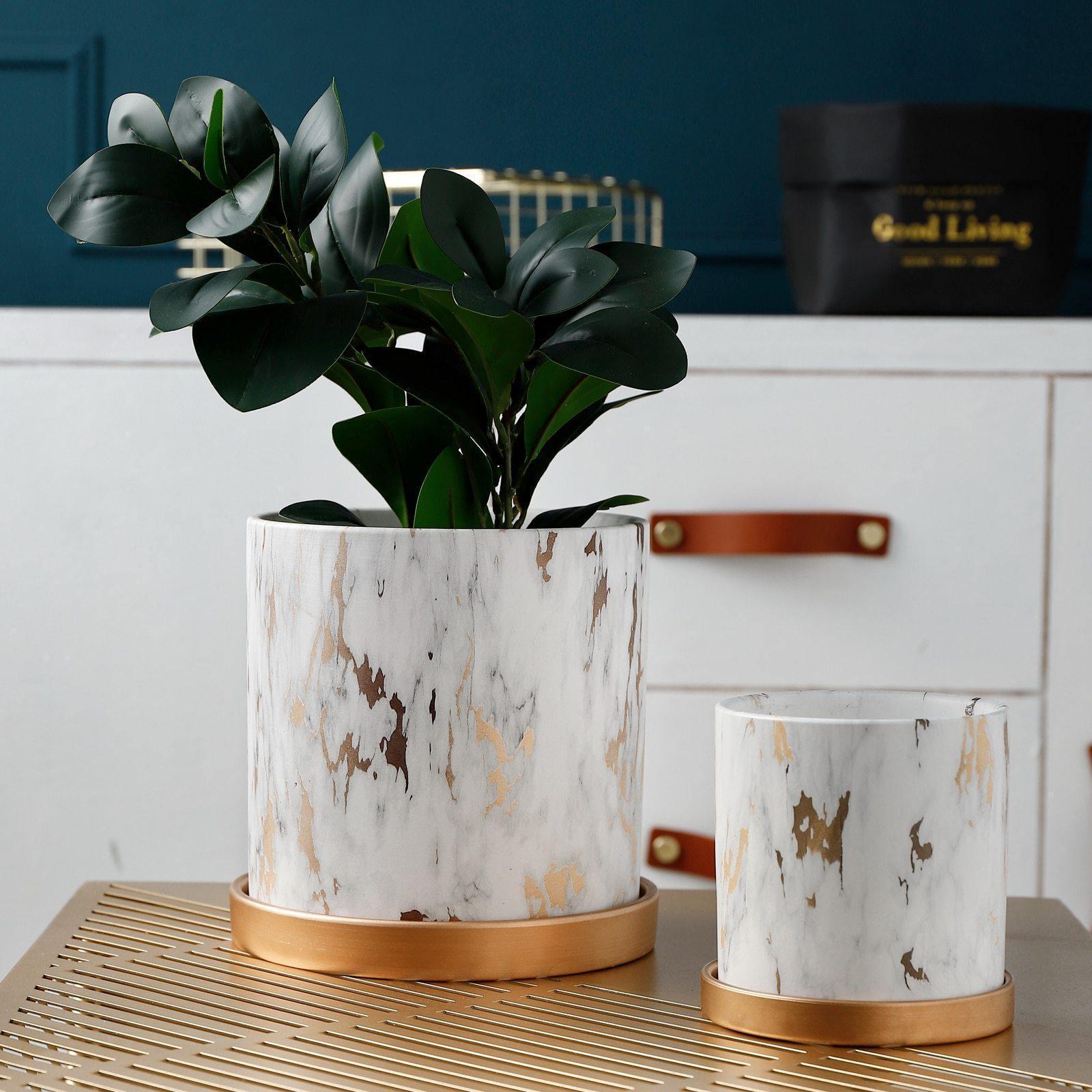 GoldenLab – Lyxig Planteringskollektion i Geometrisk Design