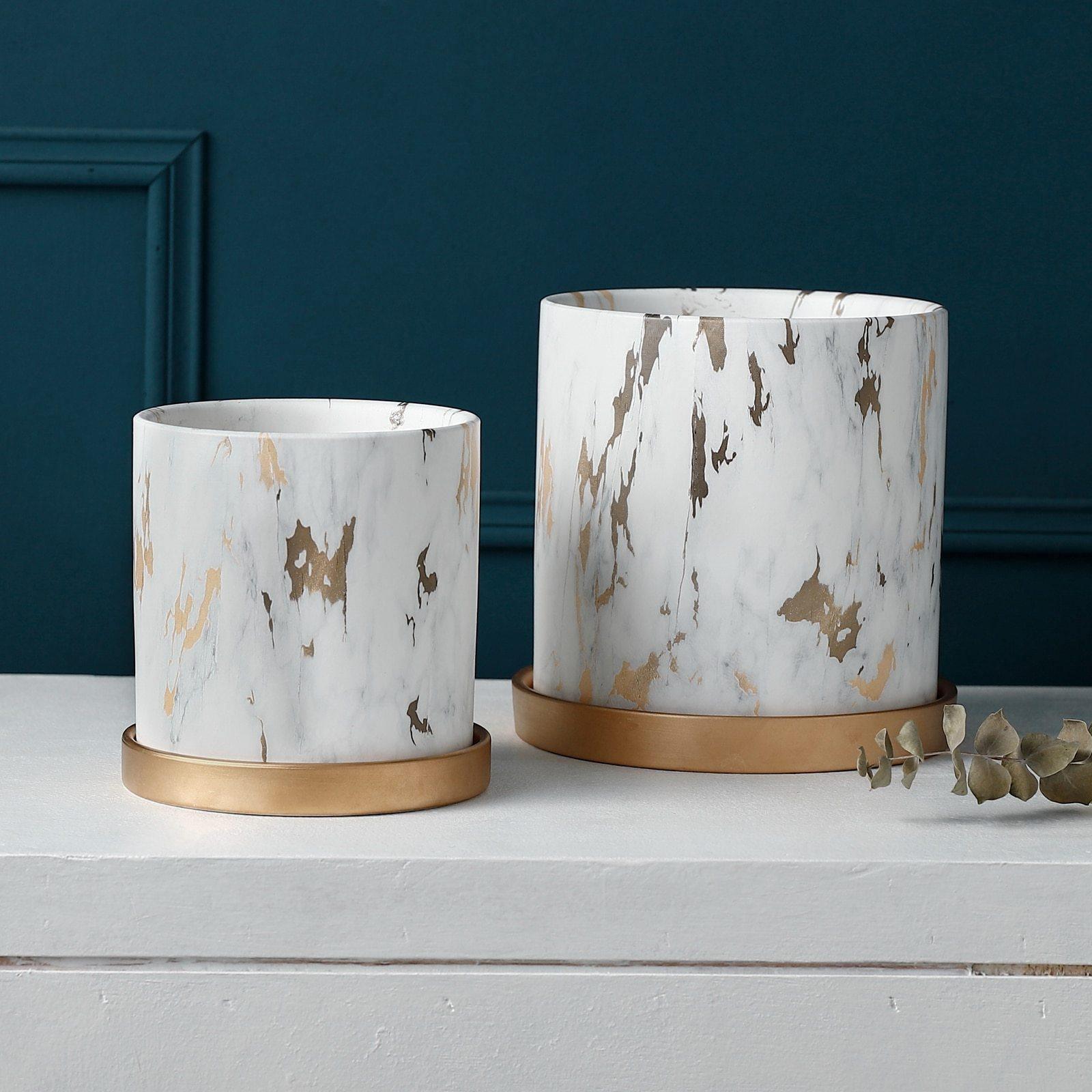 GoldenLab – Lyxig Planteringskollektion i Geometrisk Design