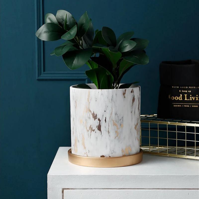 GoldenLab – Lyxig Planteringskollektion i Geometrisk Design