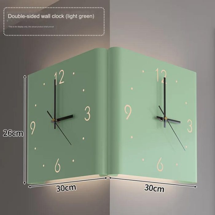 DubbelCirkel – Minimalistisk Väggklocka med Konstnärlig Design