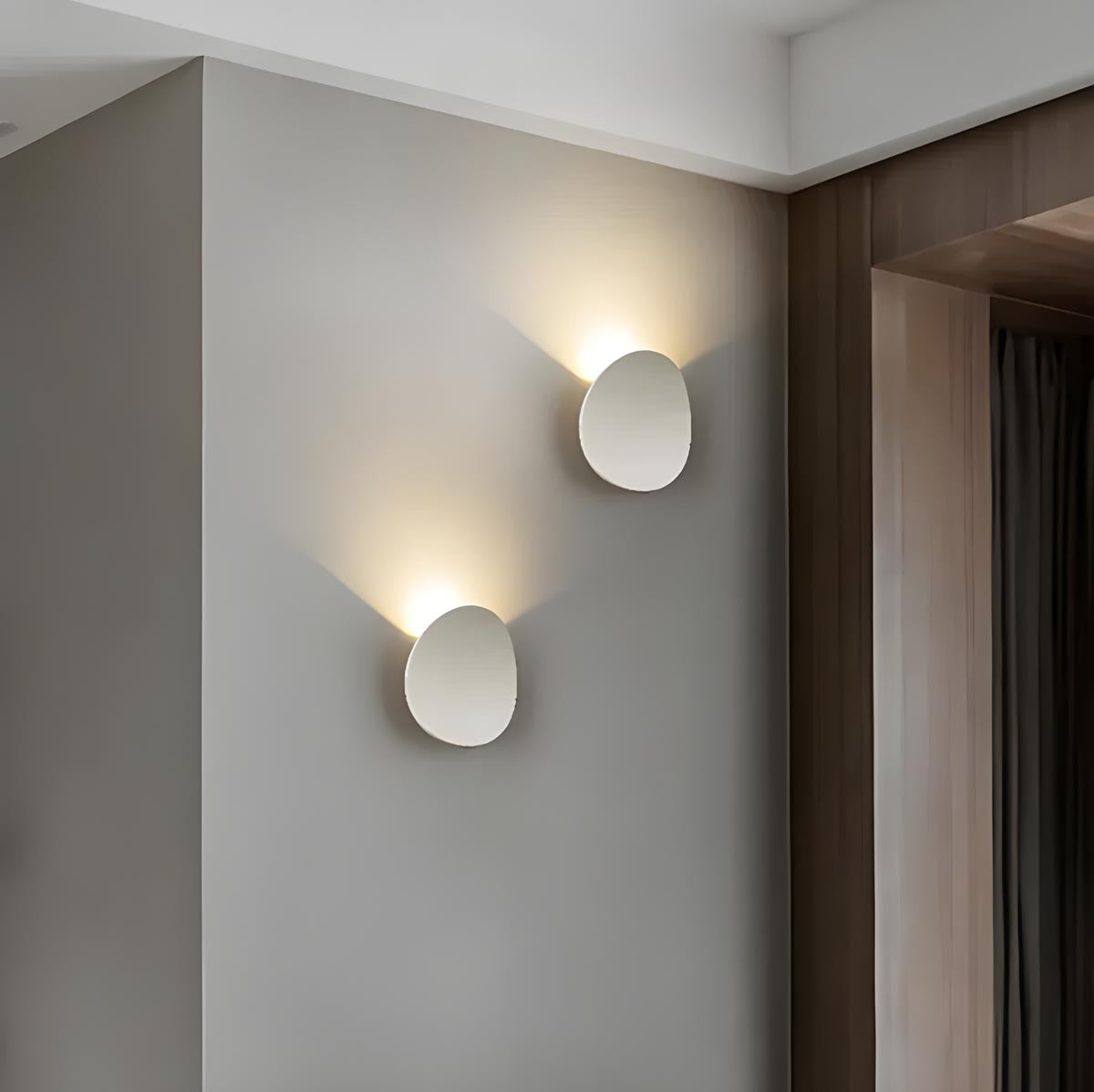 DuskLight LED – Vägglampa för nattläsning och avkoppling