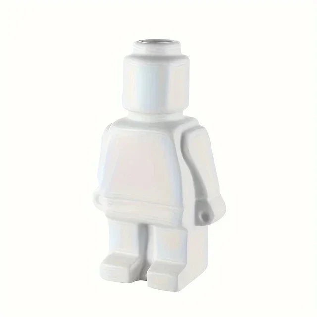 BrickVase – Keramisk Vas med Lekfull Design