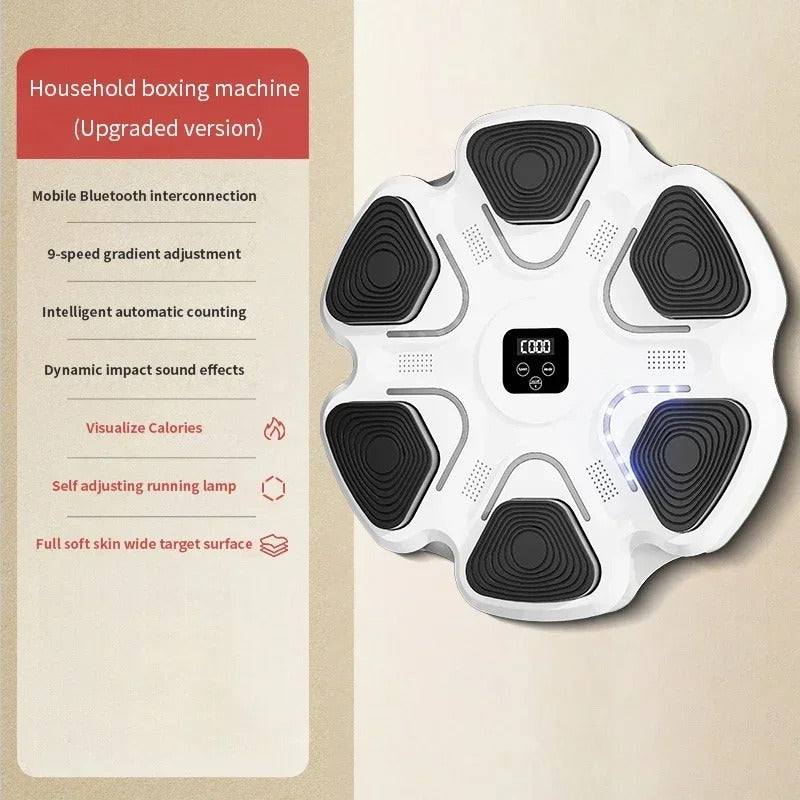 Smart Music Boxing Maskin – Innovativ Träningspartner för Hela Familjen