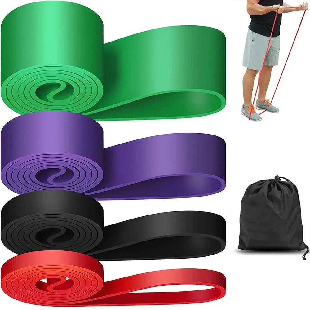 Resistance Bands - Heavy Duty Latex för Hem- och Gymträning