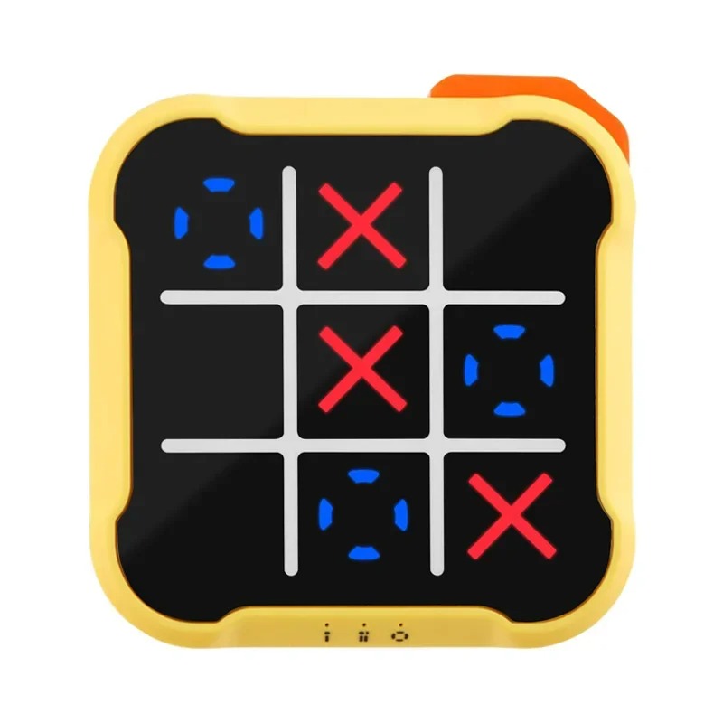 TicTacTech™-Electronisk Tic-Tac-Toe spel – Bärbart Minnesspel för Barn och Vuxna