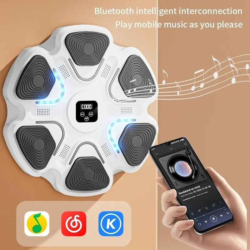 Smart Music Boxing Maskin – Innovativ Träningspartner för Hela Familjen