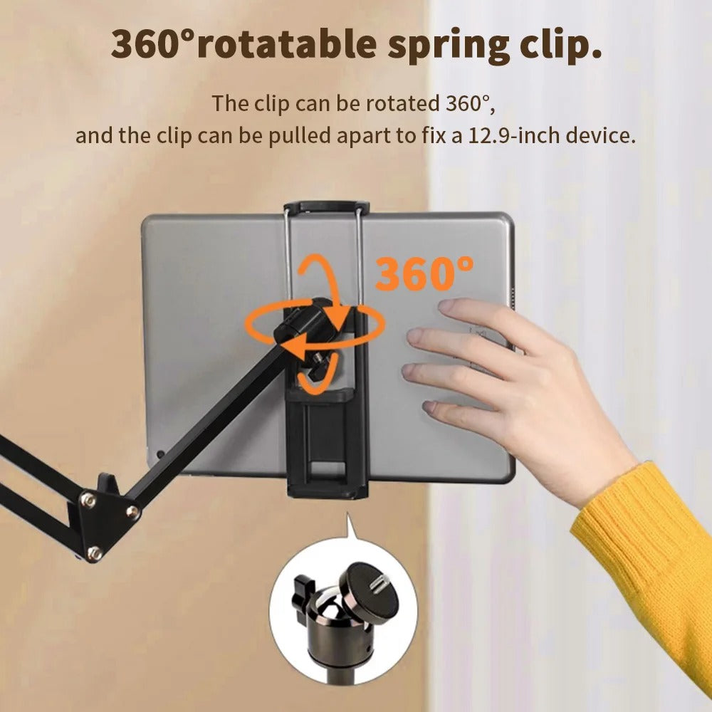 ErgoView™ – Justerbar & Stabil Surfplatte- och Mobilhållare