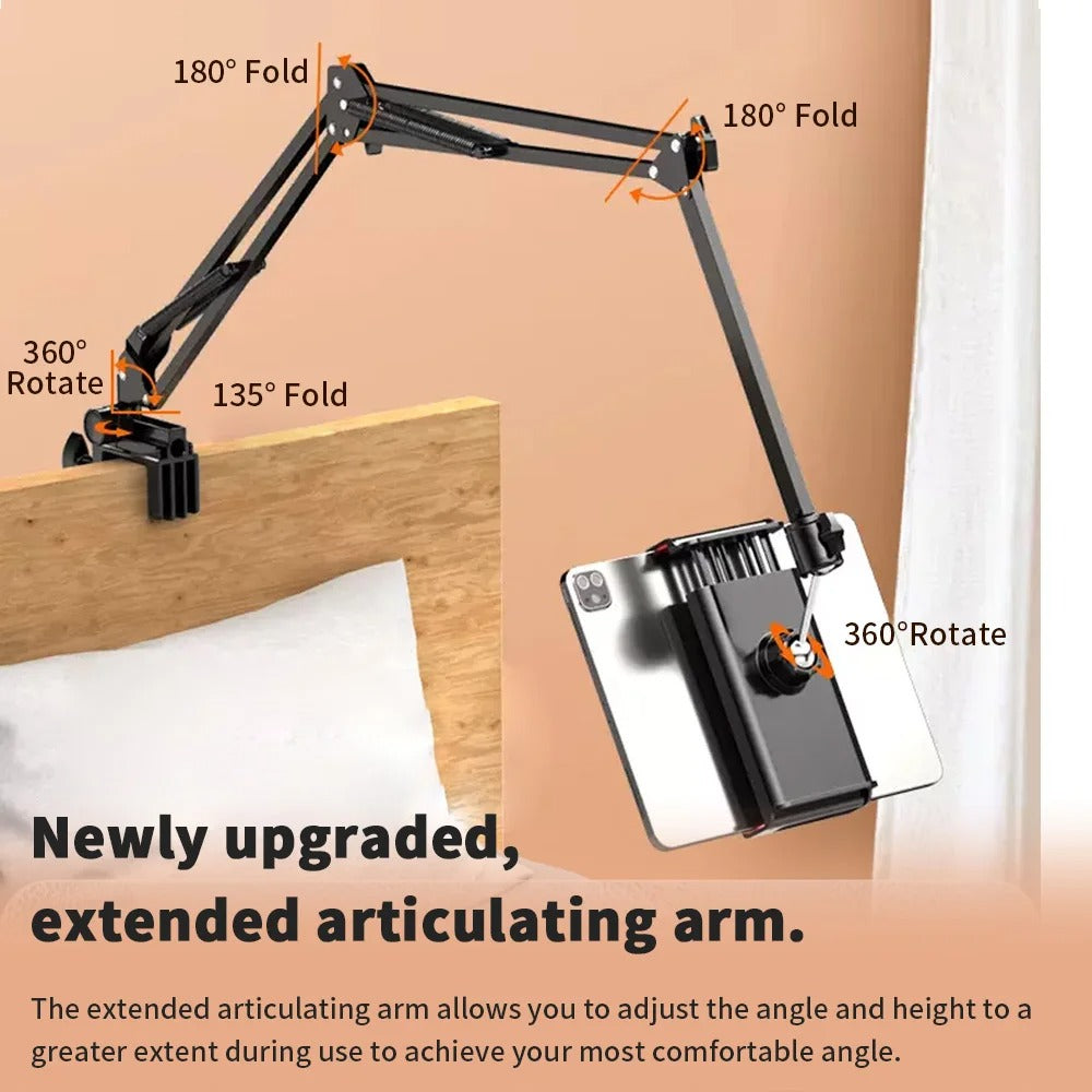 ErgoView™ – Justerbar & Stabil Surfplatte- och Mobilhållare