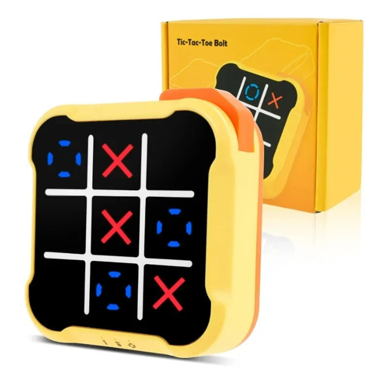 TicTacTech™-Electronisk Tic-Tac-Toe spel – Bärbart Minnesspel för Barn och Vuxna