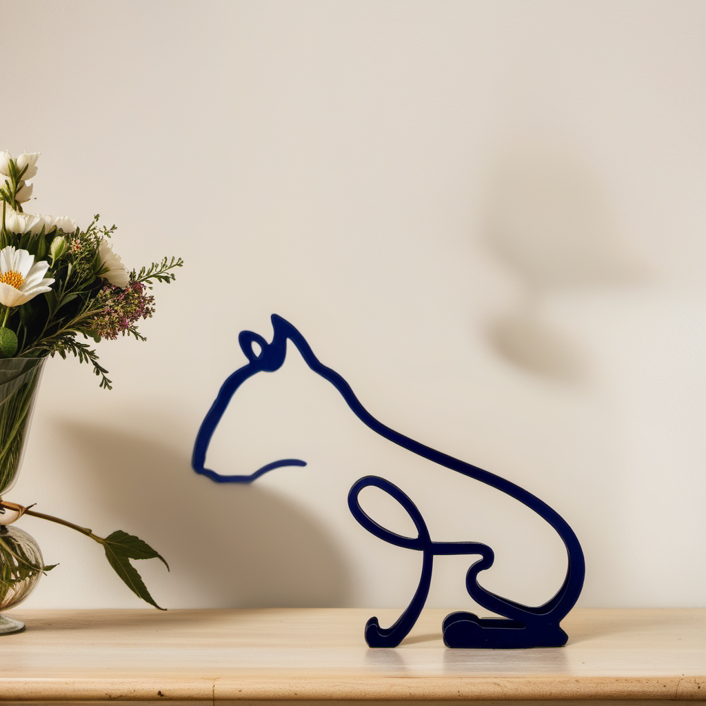 CanineArt – Abstrakta Hundstatyer med Konstnärlig Design