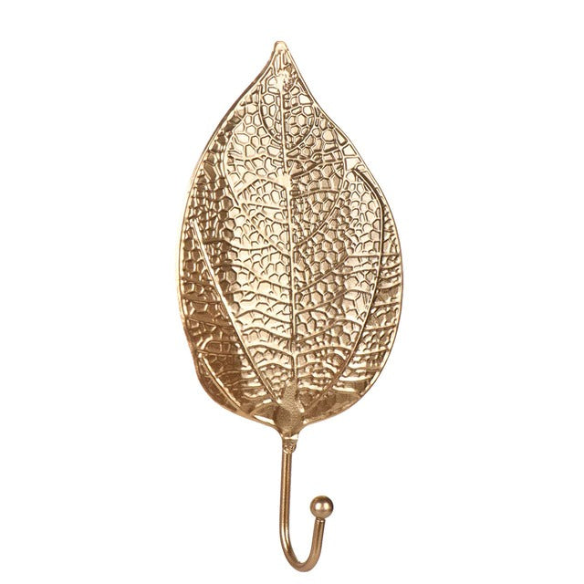 Guldblad Väggkrok | Elegant och praktisk förvaring