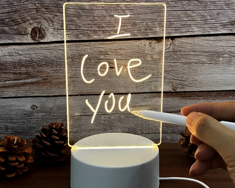 LED Ljusbräda – Kreativ Skrivtavla