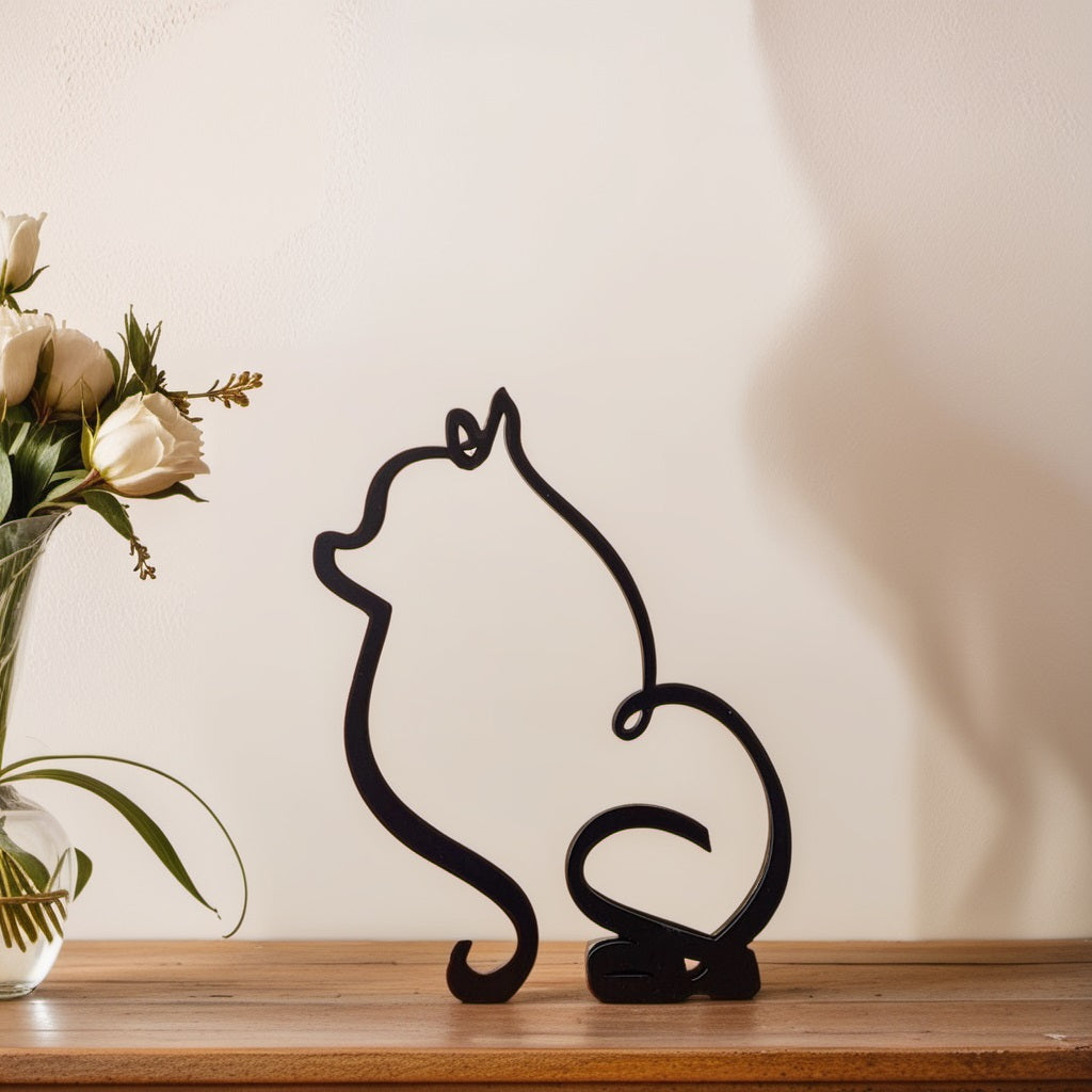 CanineArt – Abstrakta Hundstatyer med Konstnärlig Design