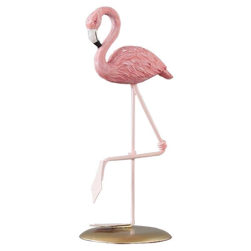 Exotiska Flamingo Statyetter