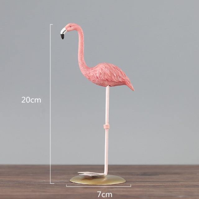 Exotiska Flamingo Statyetter