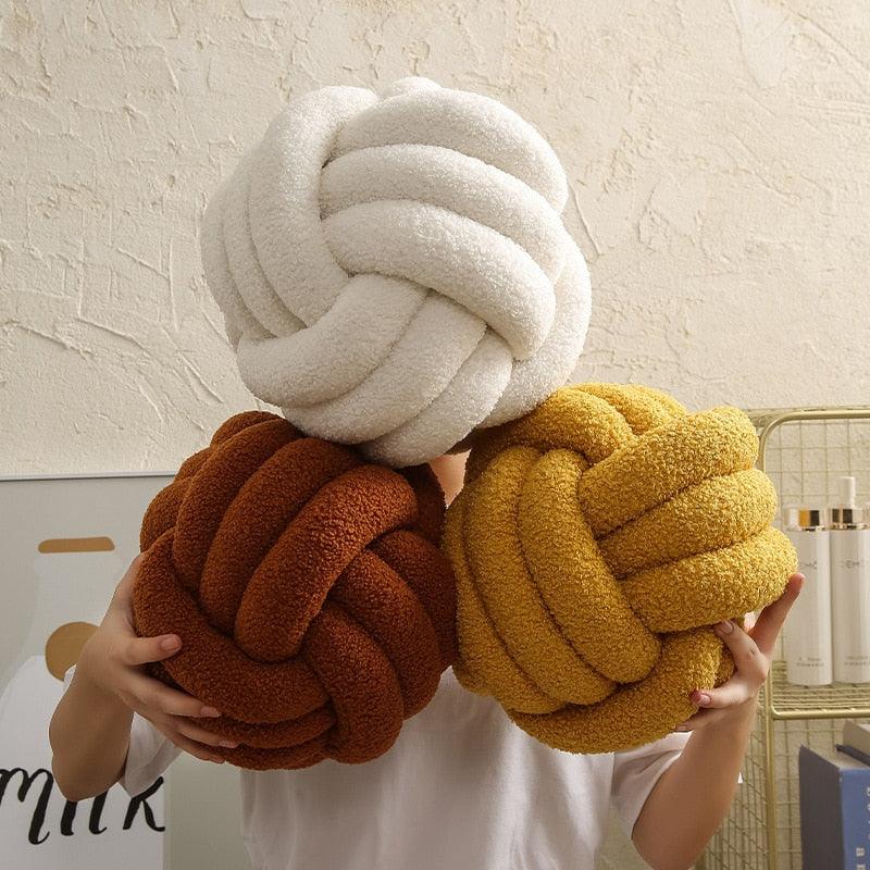 TwistComfort – Mjuk och Elegante Bomullsfleecekudde