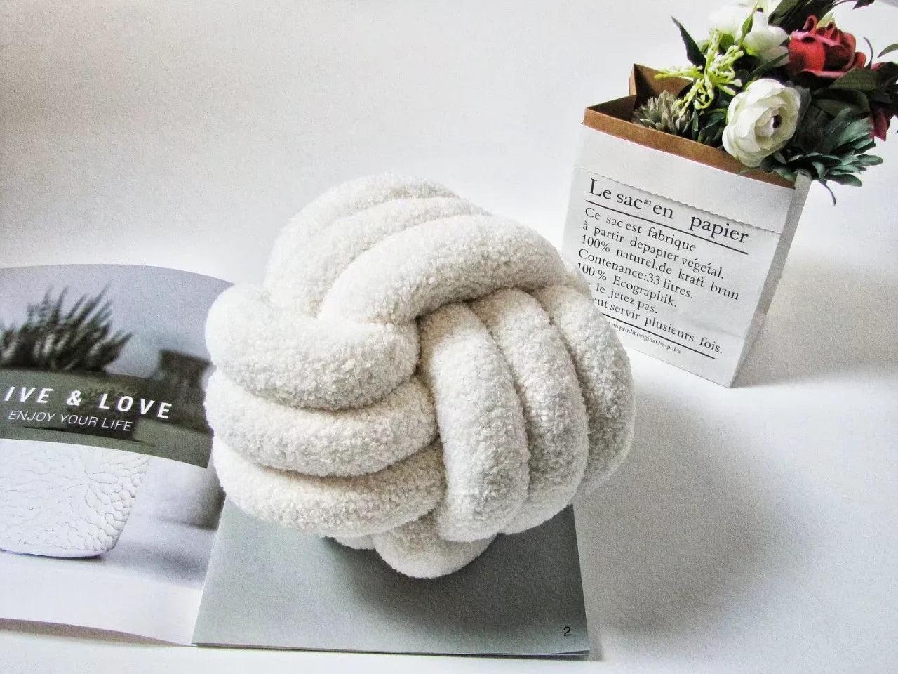 TwistComfort – Mjuk och Elegante Bomullsfleecekudde