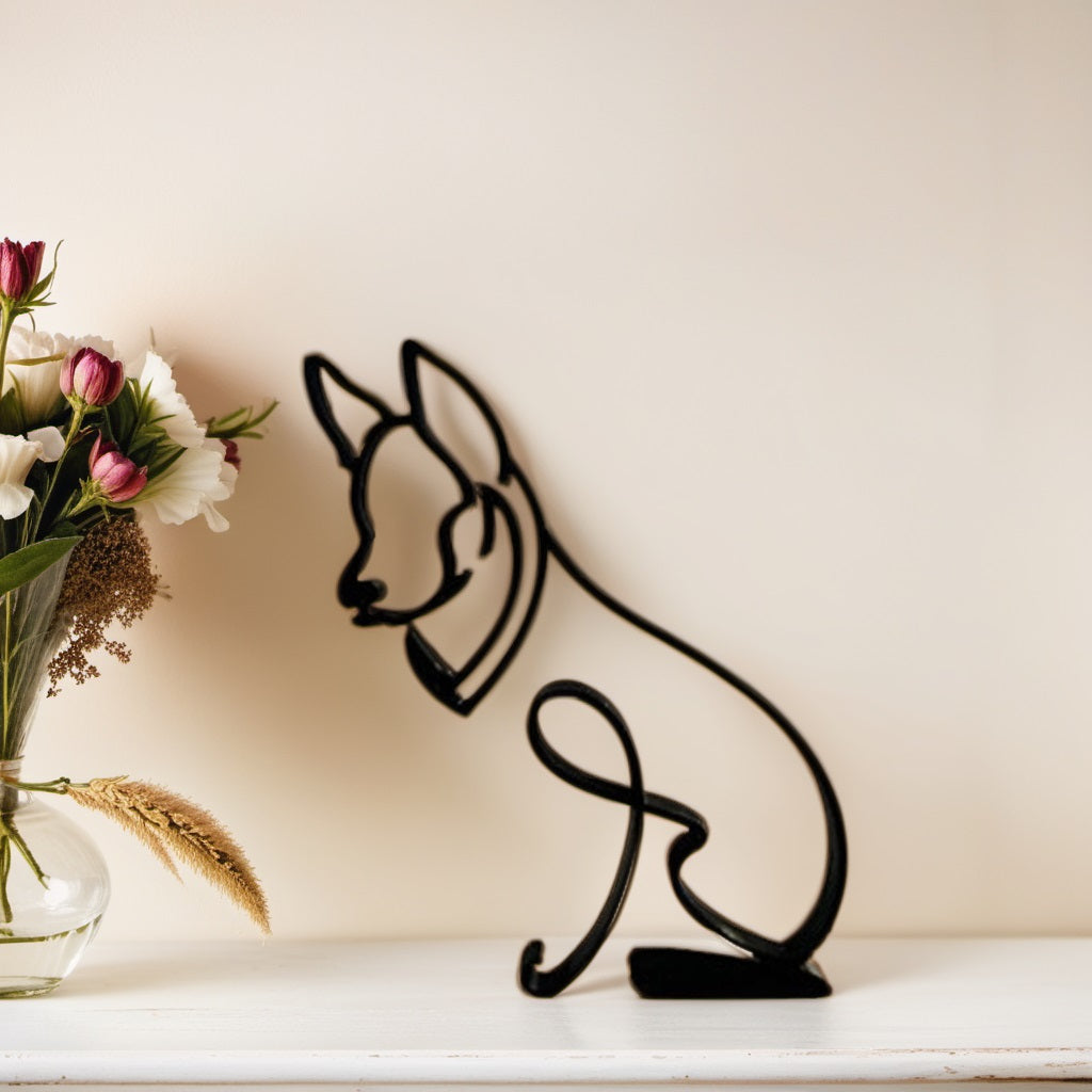 CanineArt – Abstrakta Hundstatyer med Konstnärlig Design